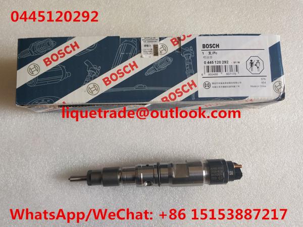 Genuine and New BOSCH injector 0445120292 , 0 445 120 292 , 0445120 292, J6A00