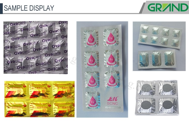 Double Aluminum Strip Packaging Machine , Tablet Packing Machine NSL-260B