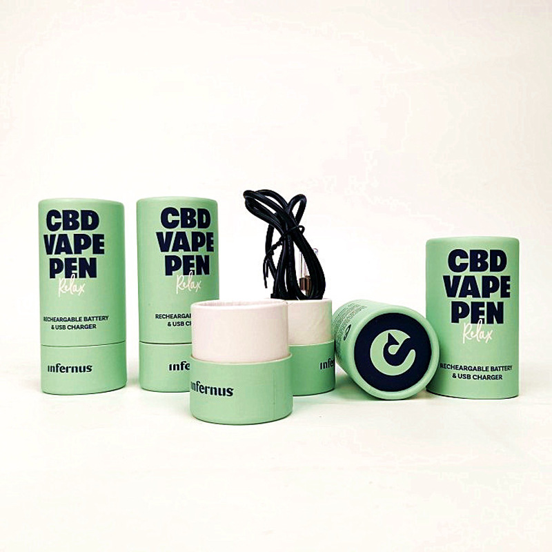 Antiwear Leakproof Cylinder Paper Tube Packaging Cardboard Moistureproof