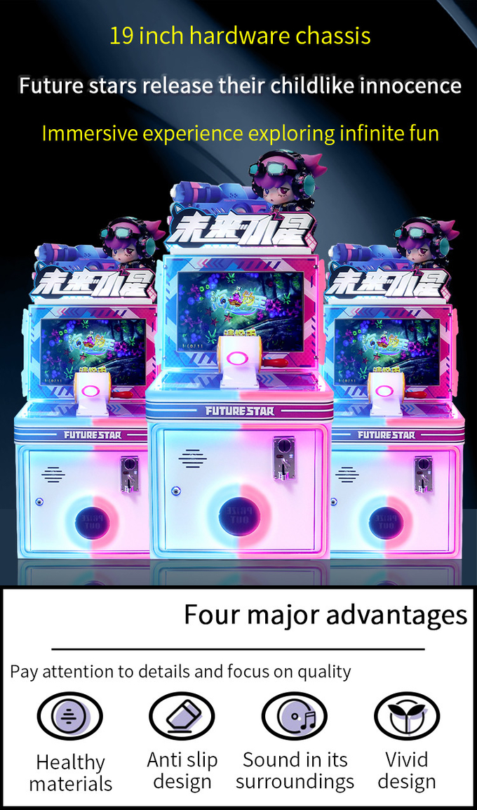 Single-player Fishing Arcade Game Series For Indoor Coin-operated Arcade Machines