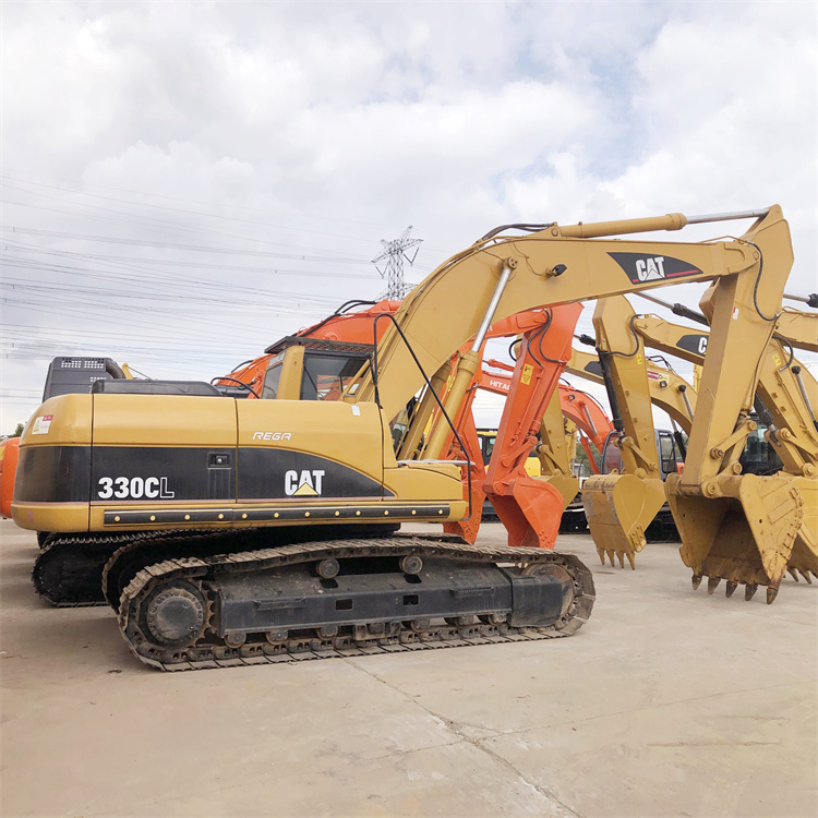 182 KW Good Condition Made in Japan Earth-Moving Machinery 30 Ton Cat 330C Used Excavator in Shanghai