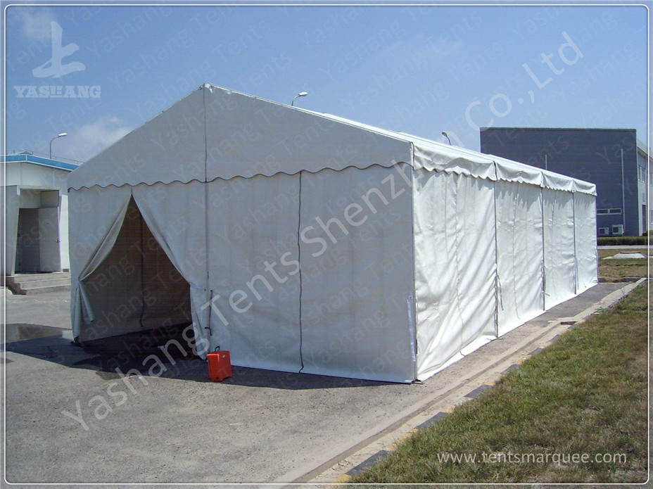 Movable Workshop Industrial Storage Tents , Temporary Storage Shelters Canopy
