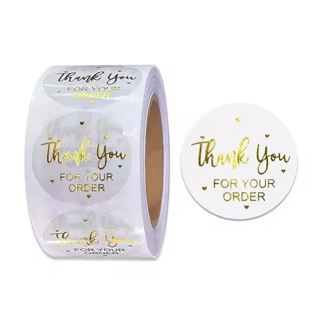 Vinyl Adhesive Printing Label Hot Stamping Film Waterproof Embossed For Bottles