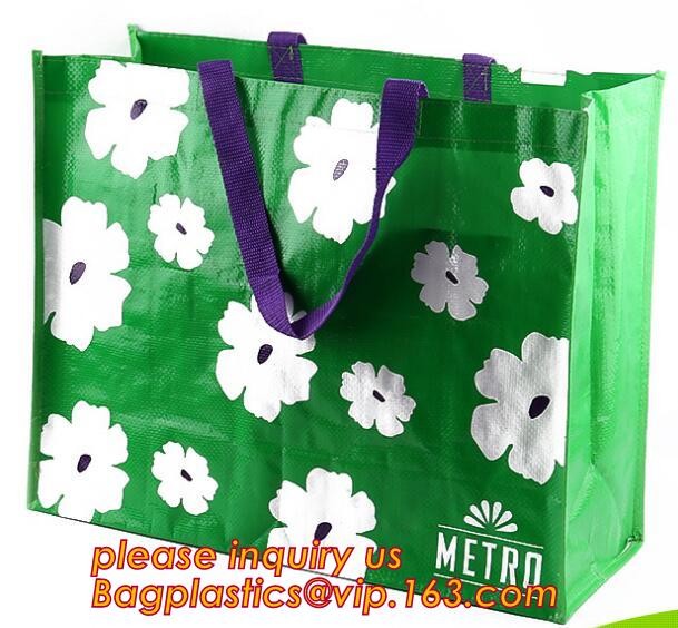 Custom Huge Luggage PP Woven Bag With Zipper Lock,PP Woven Shopping Bag,Factory customized cheap laminated pp woven shop