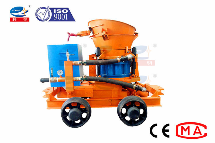 Convenient Operation Concrete Shotcrete Machine Diesel Engine Driven