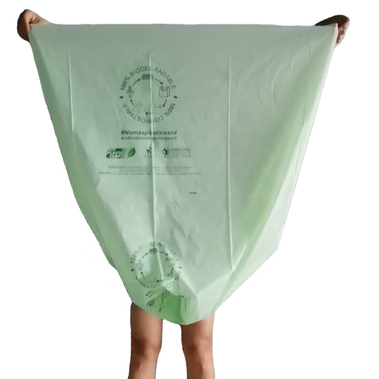 PBAT Degradable Compostable Bin Liners For Garbage Kitchen