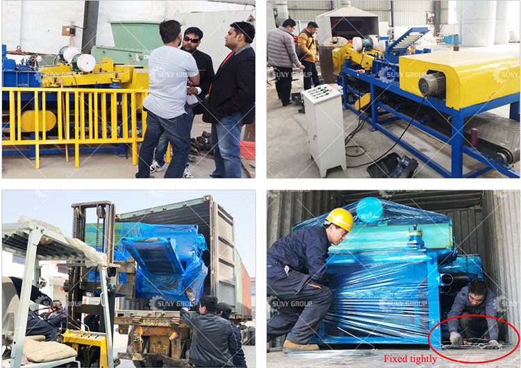 Design Scrap Lead Acid Batteries Recycling Machine Production Line Easy Operation