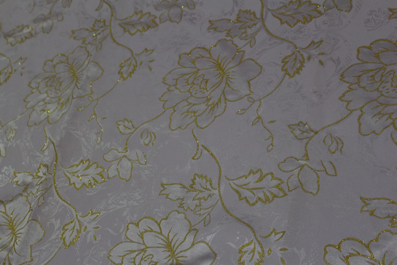 Tear Resistant 100g/M2 Mattress Quilting Fabric With Foil Print