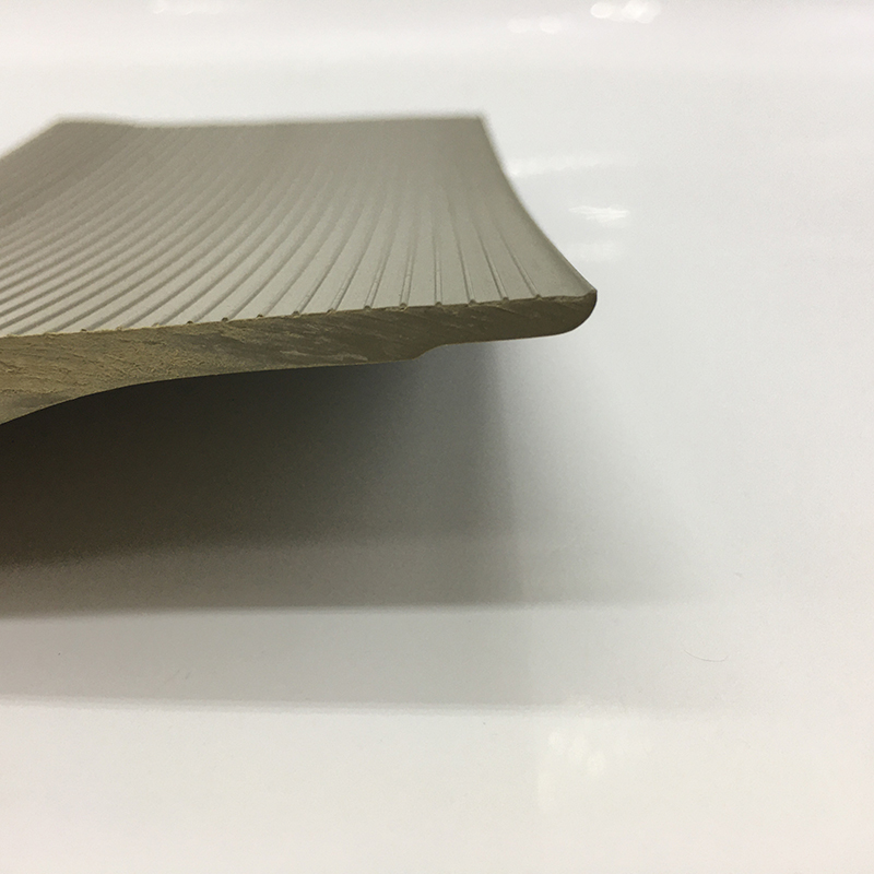 OEM Accepted Flexible PVC Full Cove Former Capping Skirting Strips for Durable Cove