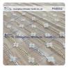 Buy cheap Light Silver Nylon Metallic Lace Fabric for garment from wholesalers