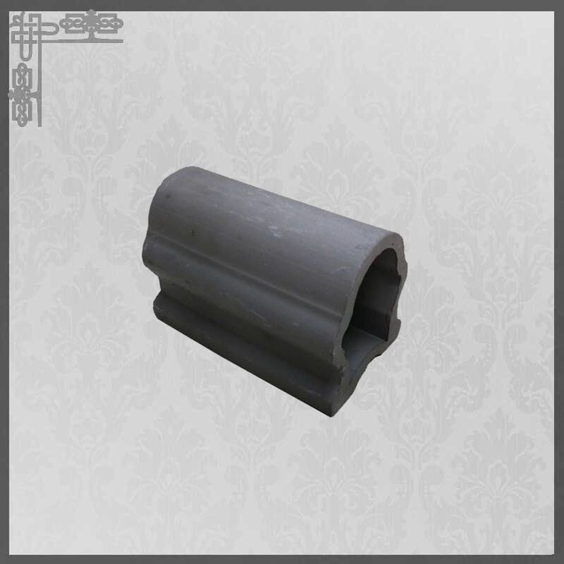 Asian Style Handmade Chinese Clay Roof Tiles Grey Unglazed Wooden Gazebo