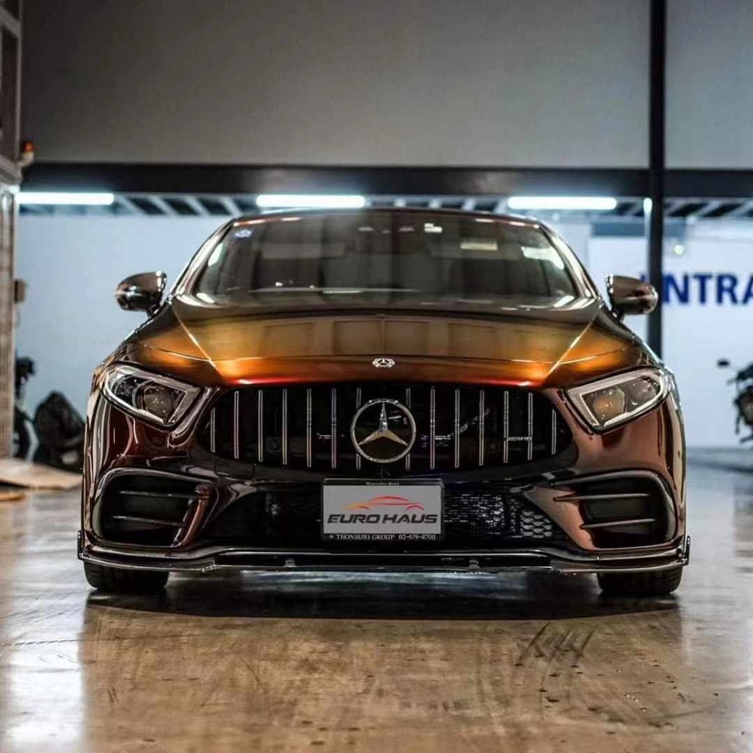 Selling 2018-2022 for Mercedes CLS300 CLS350 W257 Carbon Fiber Body Kit CLS Carbon Fiber Front Scoop Spoiler Rear Diffuser