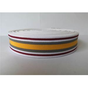 4 Cm Strip Soft Sofa Elastic Webbing / Elastic Fabric Band Different Sizes