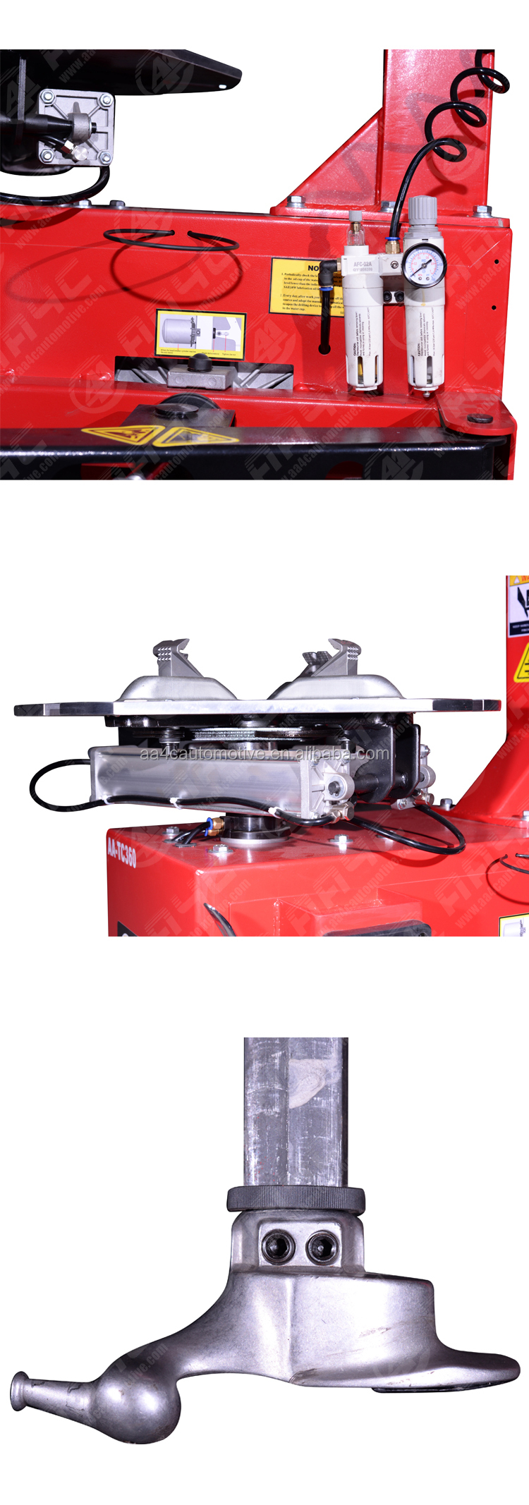 AA4C auto tyre changer Semi Automatic tire changing machine tire demount machine AA-TC360