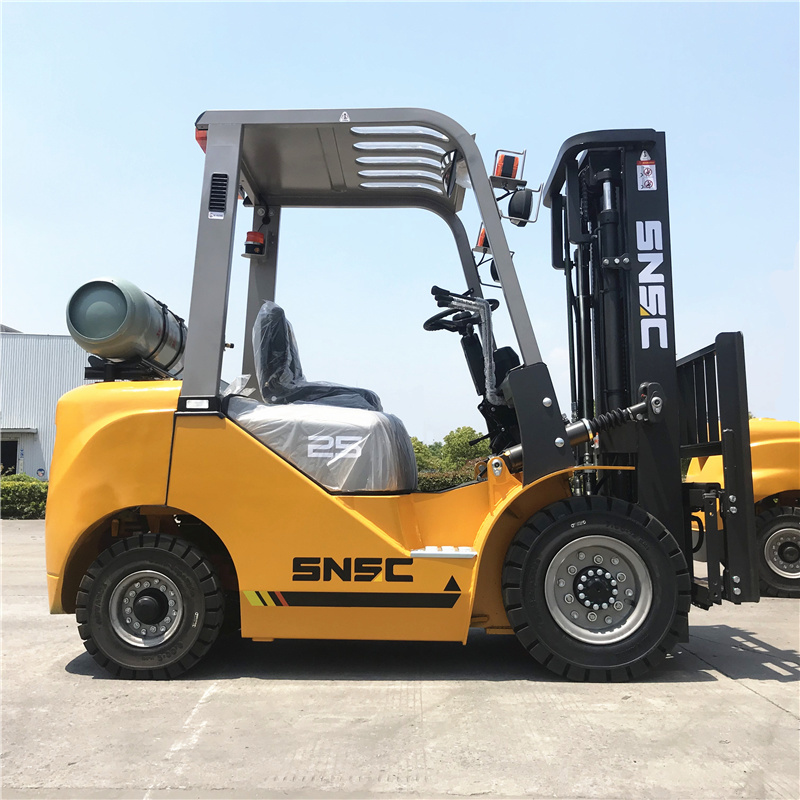 New Green Gasoline LPG Gas 2.5ton Forklift to Argentina
