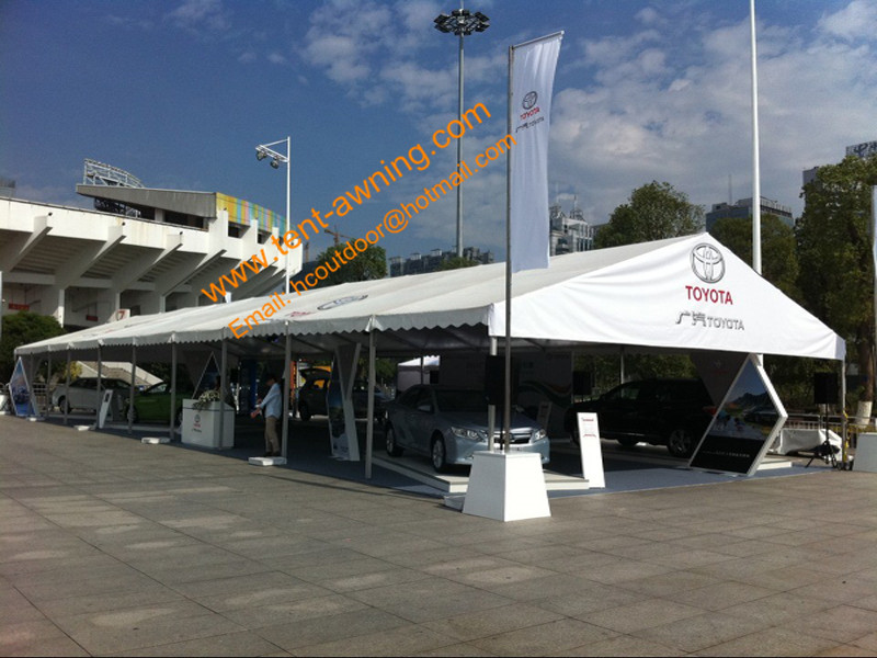 Promotion Tent Aluminum Framework and Waterproof PVC Roof Outdoor Marquee