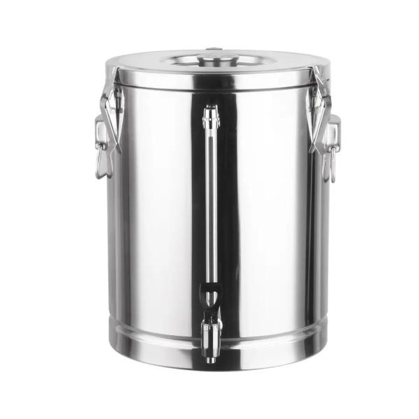 Big Capacity Stainless Steel Milking Machine Bucket Transport Insulation With