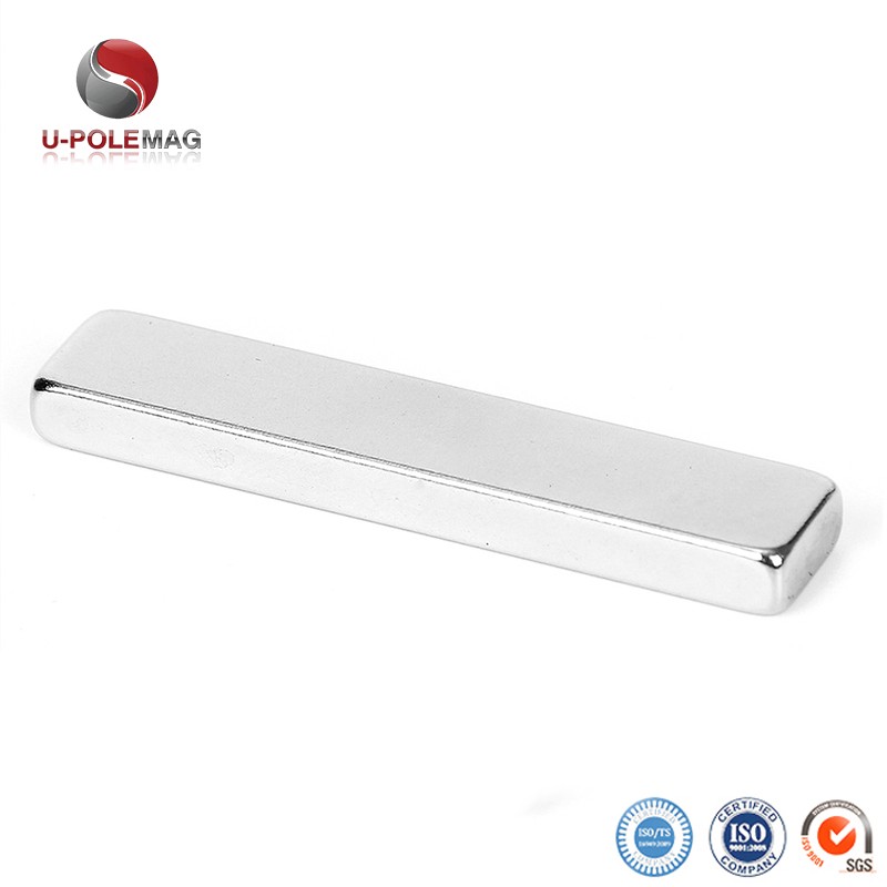Powerful 2.5''x0.4''x0.2'' N45 Neodymium Magnet in Rectangle Shape for Performance