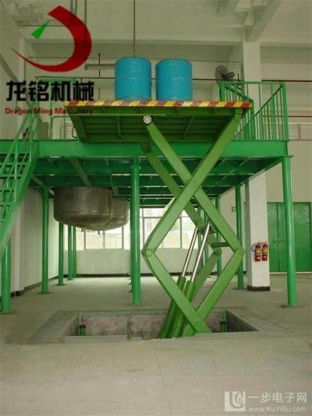 Heavy Duty 6M/MIN Hydraulic Scissor Lifting Table For Handling Bulky Materials
