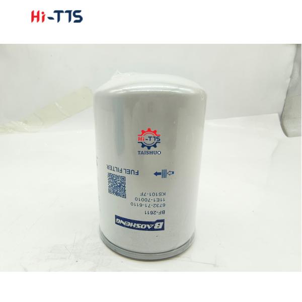 Fuel Filter 6732-71-6220 6732-71-6111 6138-71-6110 For S6D10 Excavator Engine