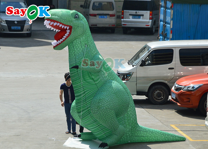 Customized Inflatable Cartoon Characters Moving Costume Inflatable Mascot Dinosaur