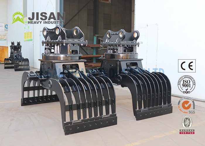 Excavator Attachment Sorting Grapple Excavator Attachment Demolition Grab Grapple And Scrap Metal With Pex Technology