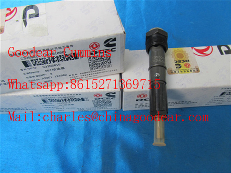 Dongfeng 6BTAA diesel engine fuel injector 3355015