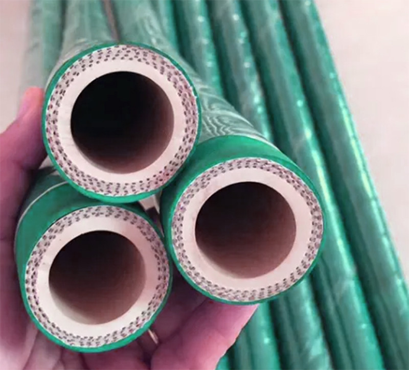 Rubber PVC Chemical Hose Pipe With Steel Wire Spiral
