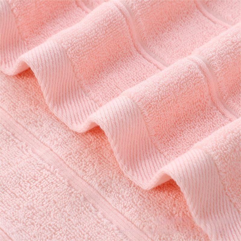 70*140cm Cotton Multi-Section Dark Absorbent Adult Breast Bath Towel for Men and Women