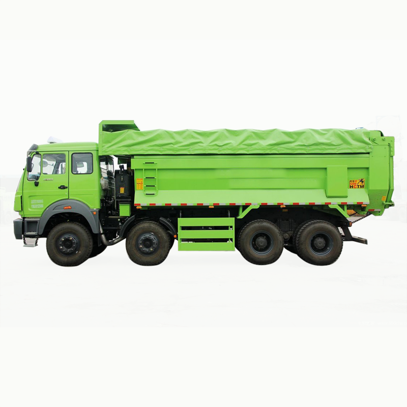 BEIBEN 8X4 Dump Truck Tipper Truck Mobile Discharge Truck