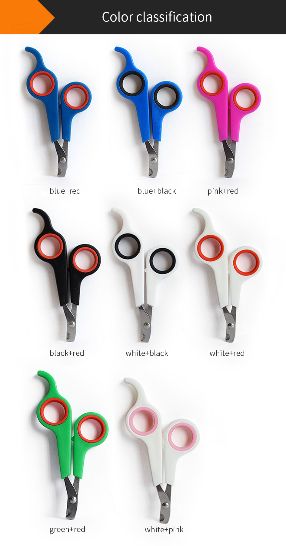Pet Dog Cat Nail Clipper Stainless Steel Grooming Clippers Scissors Puppy Dogs Cats