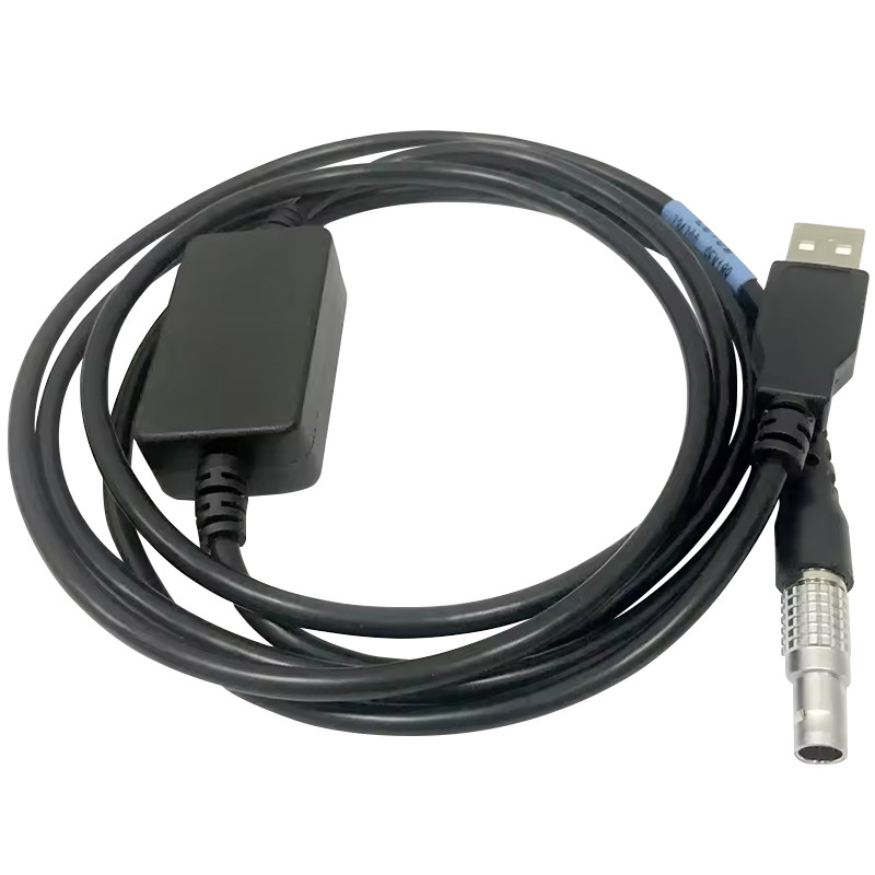 GEV189 734700 USB Data Download Cable Essential Accessory for Leica Survey Total Station 0.B 5 Pin