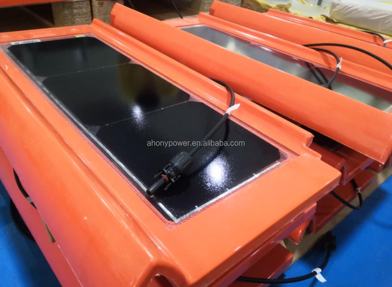 OEM car home villa house Solar Power Roof Shingles solar tiles energy for sustainable photovoltaic on off grid power