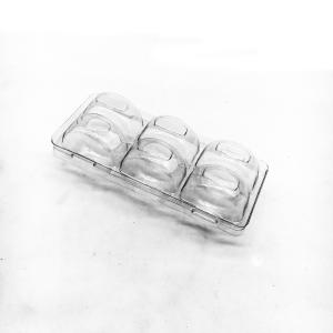 Custom Macaron Clear Tray Macaron Recyclable Packaging Transparent Box 6pcs