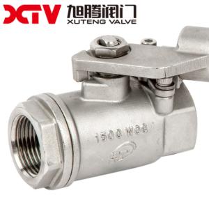 Spring Return Quick Return Sampling Ball Valve with PTFE Seat and Manual Driving