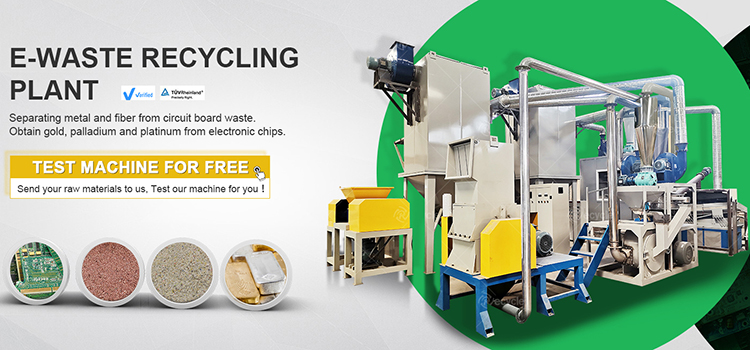 PCB Ewaste Shredding Machine for Electronic Recycling Business Machinery Repair Shops