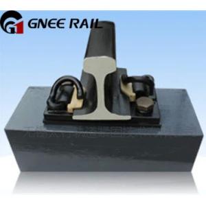  High-Performance Rail Fasteners for 60kg/m Rail Tunnels DTVI-2 Iron Pads and Fasteners Manufactures