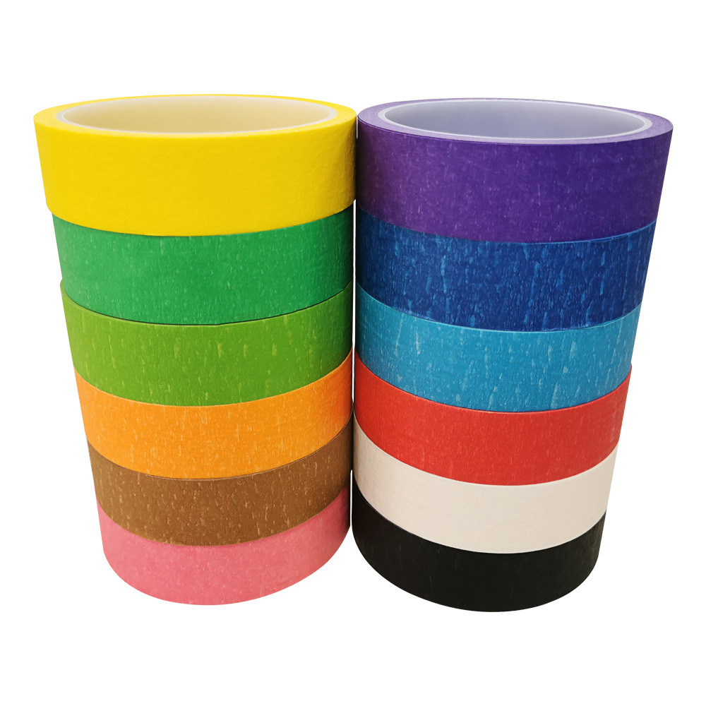 Manufactory Direct Custom Color Easy Peel Patterned Masking Tape