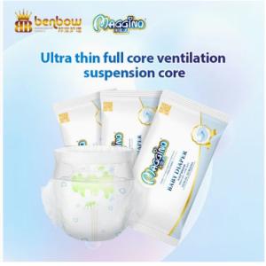  2024 New design printing breathable back sheet velcro diaper Manufactures