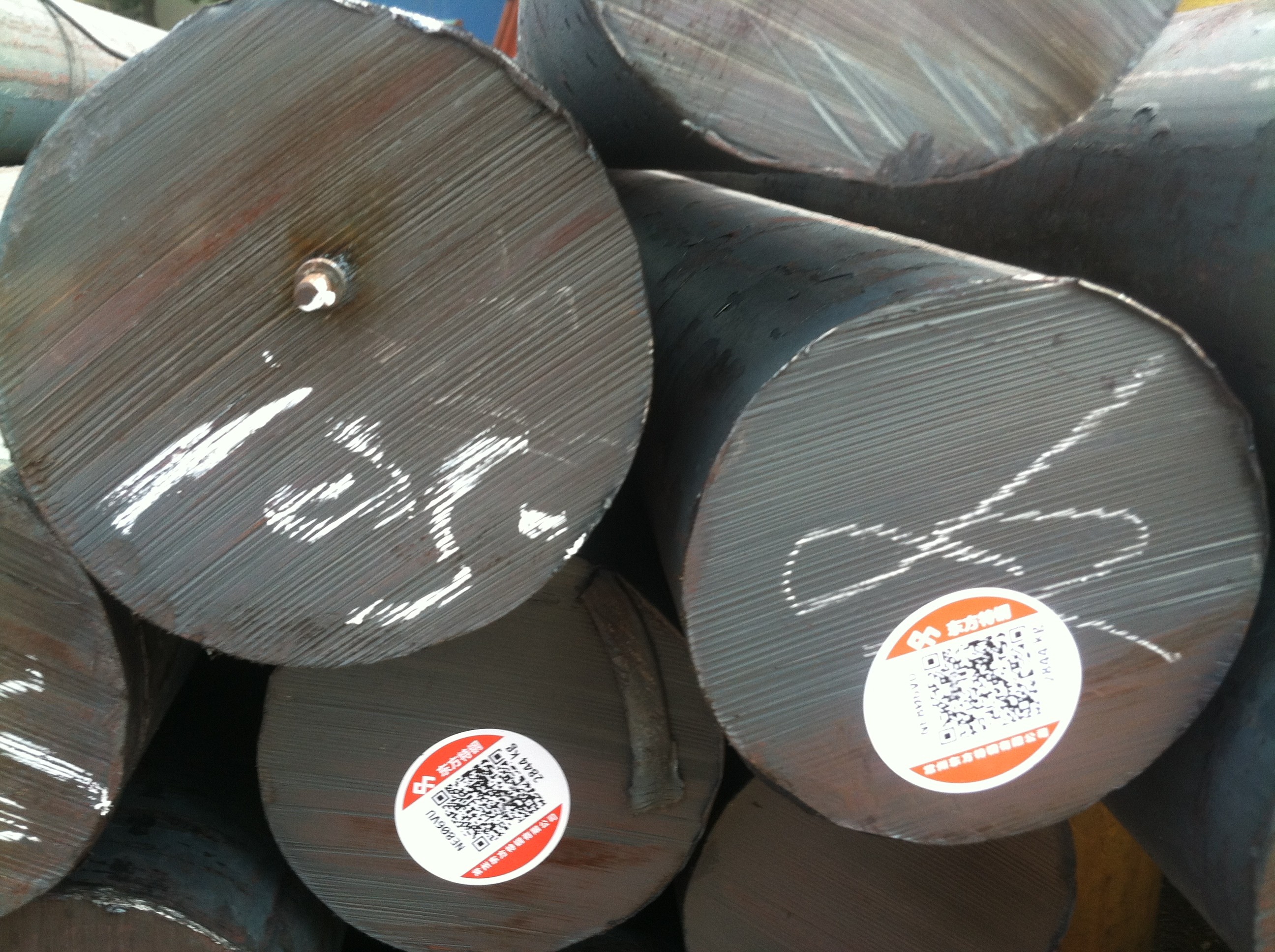 Length 6 - 11m cold drawn steel bar , 1020 steel rod ISO, IQNet certificate