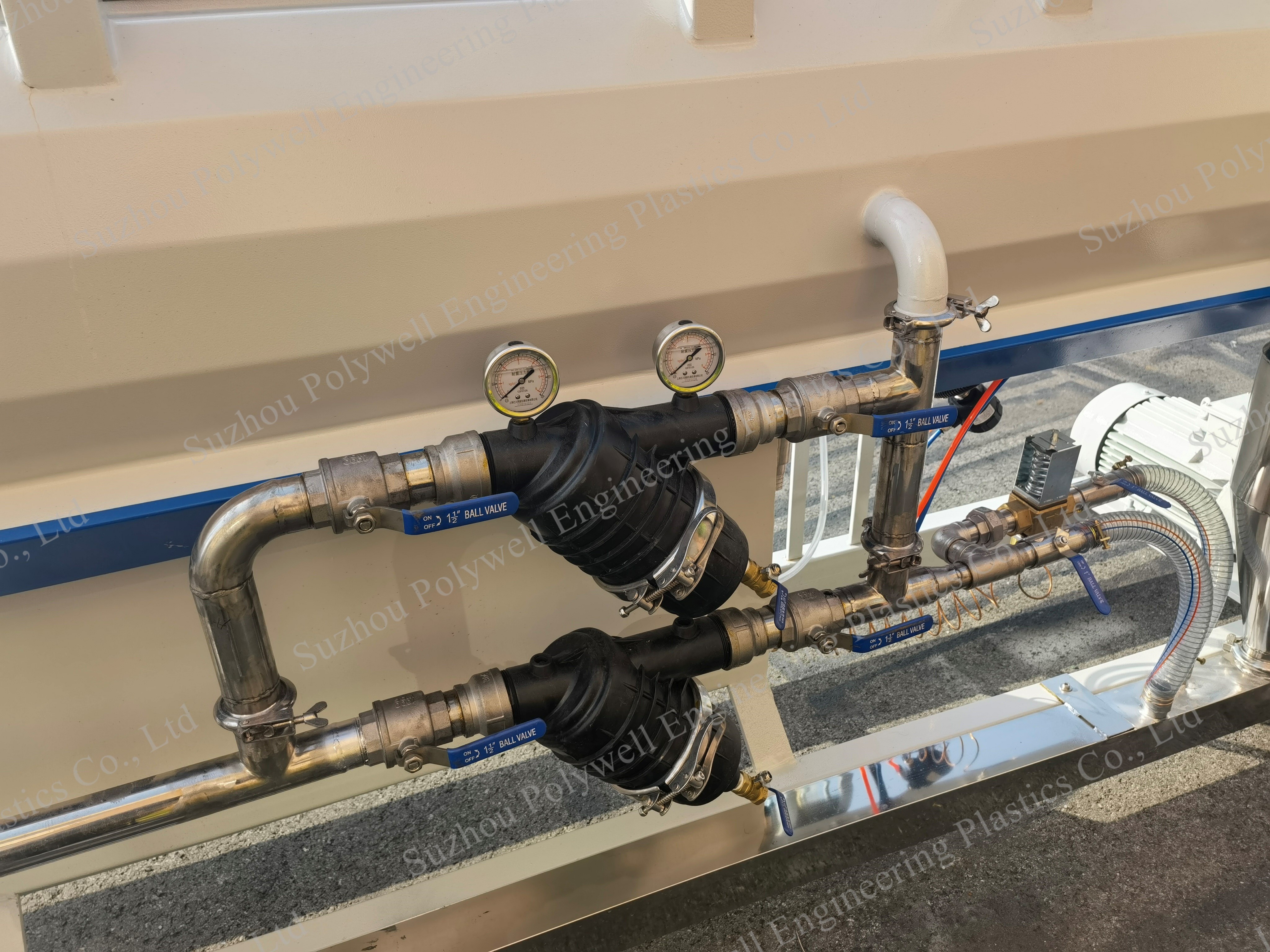 Plastic Pipe HDPE PVC Structural Hollow Double Wall Spiral Winding Sewer Corrugated Pipe Extrusion Line
