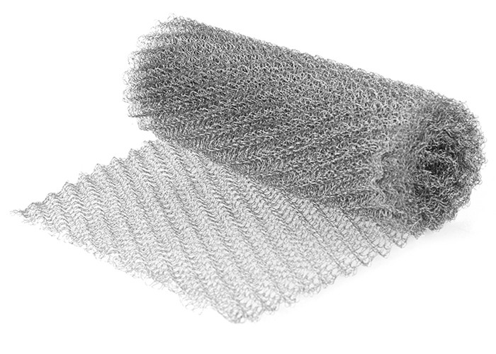 300MM Knitted Stainless Steel Wire Mesh Antirust For Cable Shields