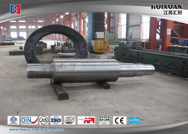 34CrNiMo6 ASTM Heat Treatment Forging Alloy Steel QT Shaft 8000T
