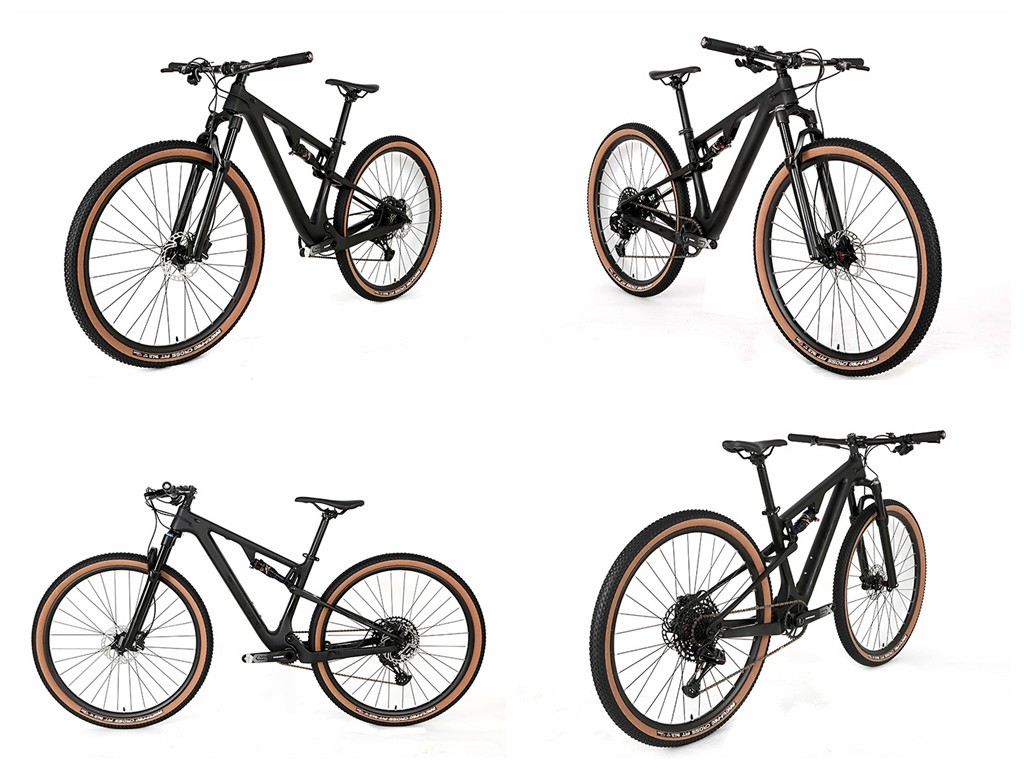 TWITTER Carbon Fiber Full Suspension Mountain Bike With MAXXIS Tire