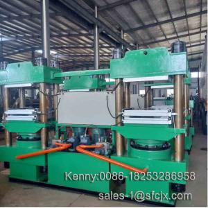 Twin Plate Vulcanizing Press / Duplex Curing Press With PLC Control System