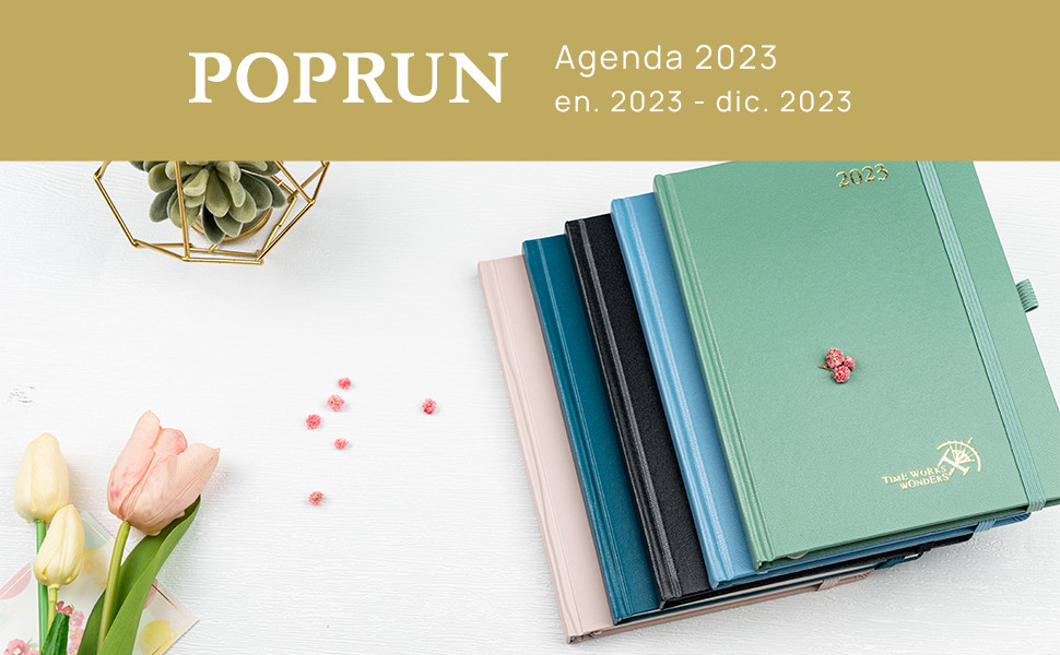 Custom Hardcover Weekly Planner 2023 2 Page Weekly Plan Quick Search Corners