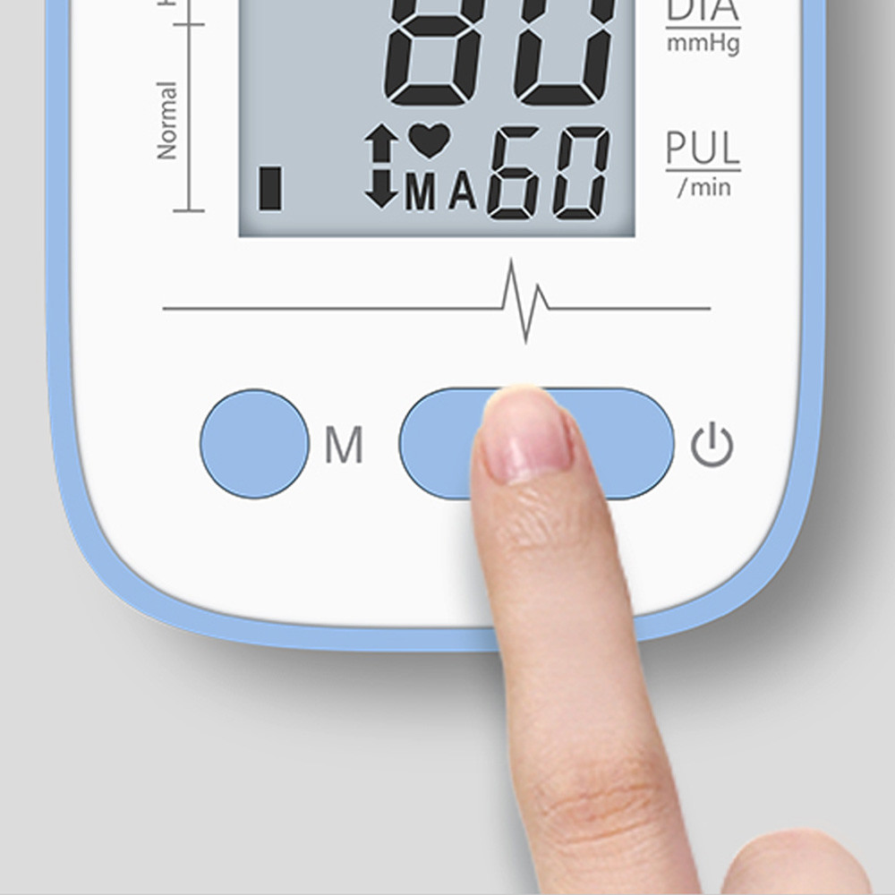 Digital Wrist Blood Pressure Heart Cuff Meter Monitor Machine