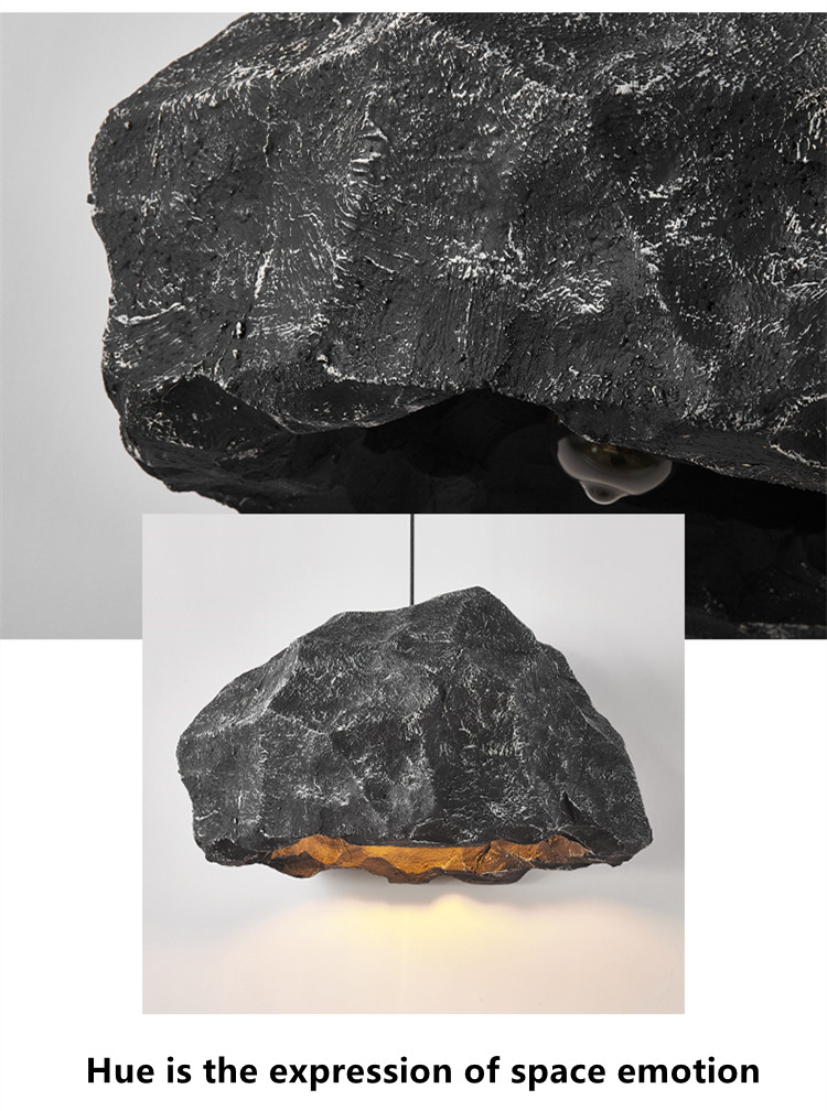 Nordic Designer Pendant Lamp Bedroom Wabi Sabi LED Chandelier(WH-VP-168)
