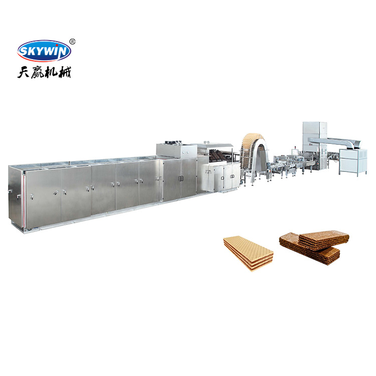 Automatic Wafer Biscuit Making Production Line Wafer Manufacturing Equipment