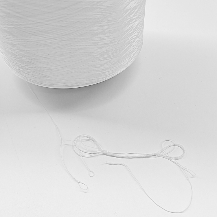 Hot Sale Soft Raw White Black Polyester Yarn for Knitting , China Supplier 200D/96F DTY 100% Polyester Yarn/